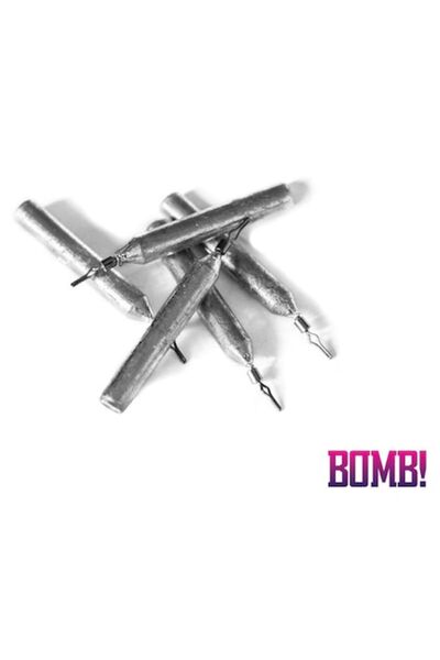 DELPHİN Greutăți cilindrice Fish-On-X Bomb dropshot 5 bucăți 5g
