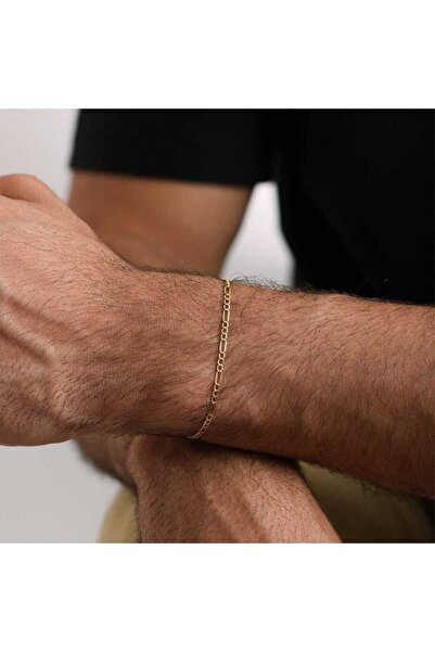 Cherry by Özkonak Small Figaro Zincir Erkek Bileklik