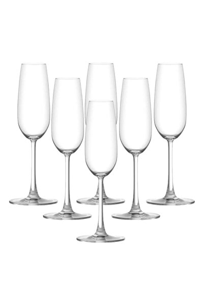 Generic Ocean Madison Flute Champagne Glass, Set Of 6, Clear, 210 Ml, 015F07,...