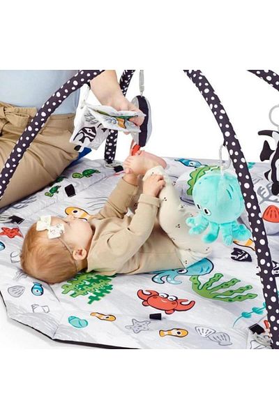 Kinderkraft Play Mat for Kids Sea Land, 1030 x 950 x 560