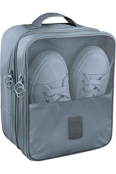 awwaline Geanta organizator pentru incaltaminte, awwaline, gri, 23 x 29 x 14 ...
