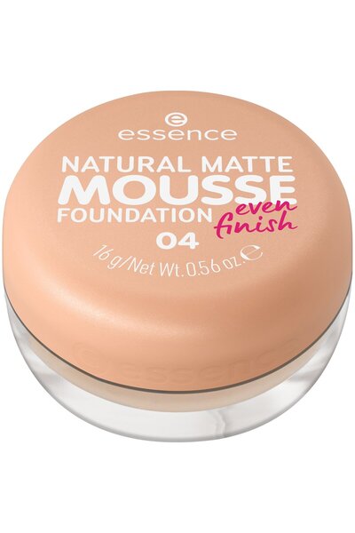 Essence Fond de ten MATTE MOUSSE FOUNDATION 04, 16 g