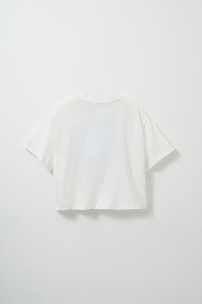 Marvy Street Printed Crop Tshirt