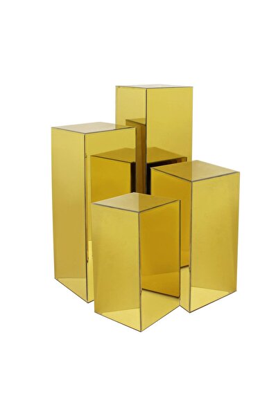 Lamsit Ibdaa عربة أكريليك متعددة الاستخدامات، عربة تخزين متعددة الوظائف بعجلات (3 طبقات)