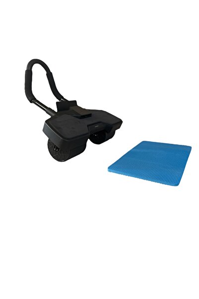 HEPİTOP Dijital Sayaçlı Çek Bırak Karın Egzersiz Aleti | 3 Tekerli Ab Wheel +...