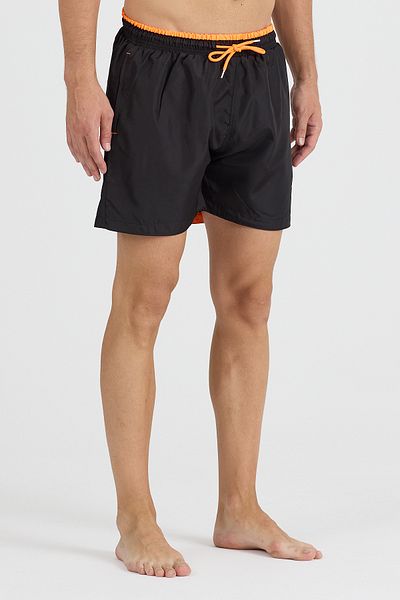 FRESSO Pocket Zippered Lined Mesh Colorful Swim Shorts