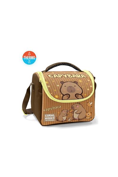 Coral High Cutie termică pentru prânz cu model Capybara pentru copii 11799