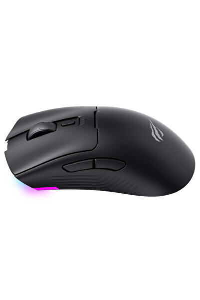 Havit Gamenote MS966SE Kablosuz Gaming Mouse - Siyah – 3 Mod Bağlantı, 10000 DPI, RGB, BT V5.2