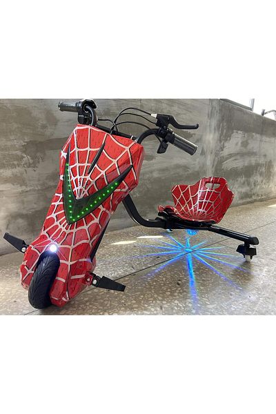 EMATTERIO Drift Electric Tricycle for Children with Suspension 250W, 36V, 4000 mAh, Bluetooth, Speed 15 km/h