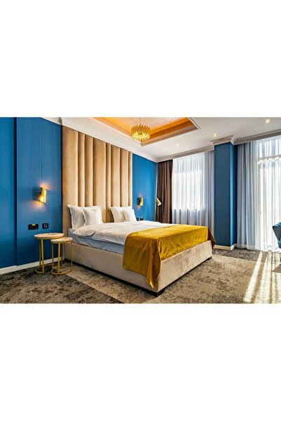 LUXXO Candelabru Majestic, 3xG9, corp din metal auriu, 36x36x16cm