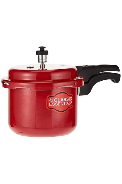 Generic Classic Essentials Popular Aluminium Pressure Cooker 3 Liter Red, 1 piece, SS CE-SV003