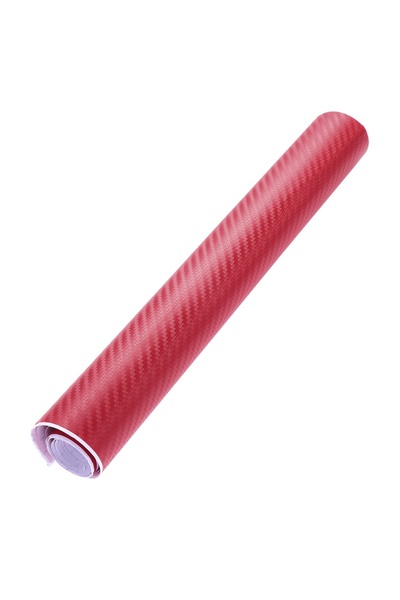 Avex 3D Carbon Car Wrapping Film - Red (3M X 1.27M)