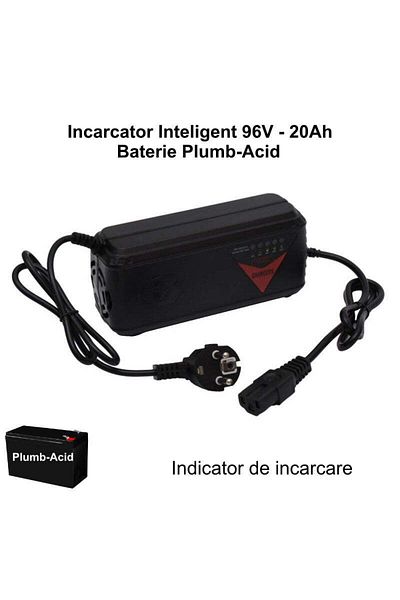 VTM Electric Charger 96V-20Ah Smart, Lead-Acid
