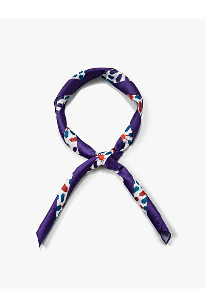 Koton Blue Women's Ethnic Printed Scarf