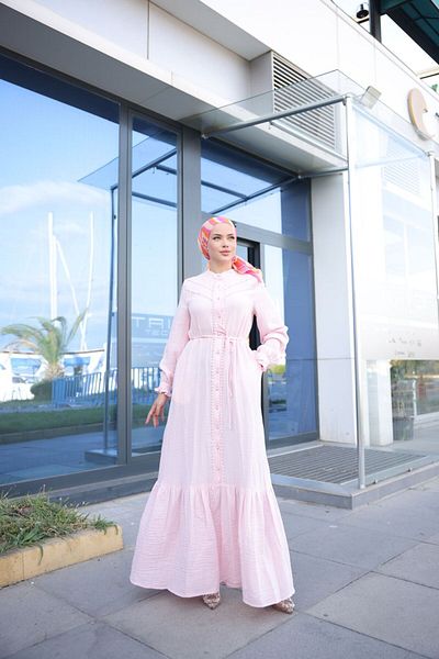Nissra Ankanoor Skirt Ruffled Lace Muslin Dress Anka255101