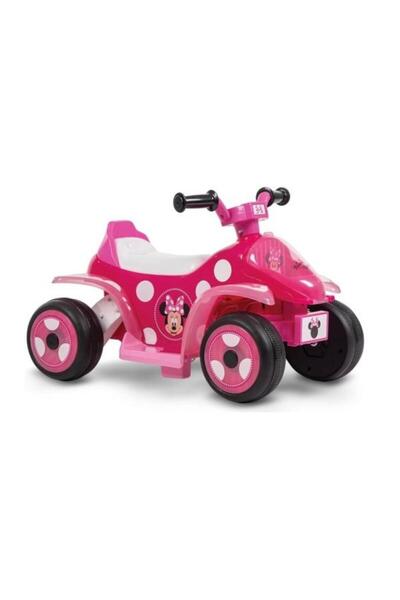 Huffy Ηλεκτρικό Παιχνίδι Αυτοκίνητο Minnie Mini Quad, Μπαταρία 7.2V, Αυτονομία 30 λεπτών, Ταχύτητα 3 χλμ/ώρα (Ροζ)