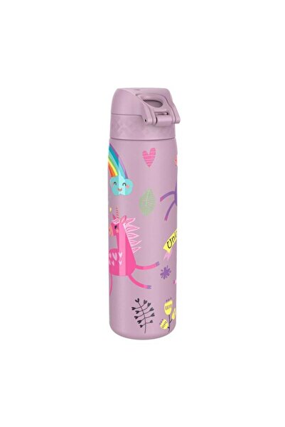 Ion8 Water Bottle for Kids Unicorns Slim, Stainless Steel, 600ml