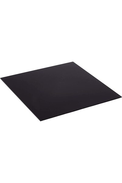 Lamsit Ibdaa Acrylic Sheet 3mm Thick Pack of 2 (Rectangle, Black)