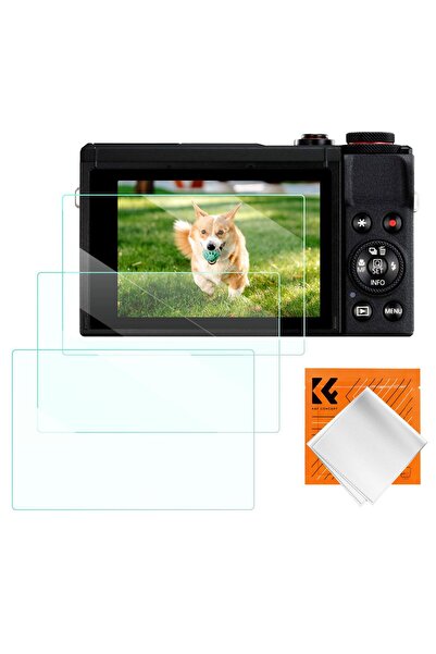 K&F CONCEPT Canon G7X Mark II / Canon G7X Mark III Ekran Koruyucusu / Yüksek Kalitede