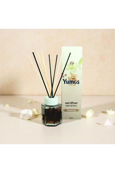 Yumoş YUMOS room freshener with bamboo sticks WHITE LILY AROMA