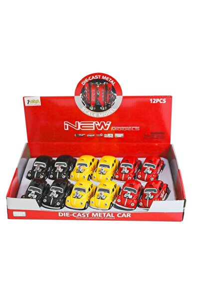 NEWBRENDHOME ألعاب تعليمية 02062-FY6757-12D سيارة معدنية قابلة للسحب والإسقاط...