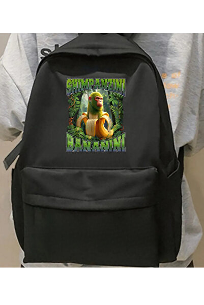 Toum Tung Tung Series Printed Unisex School Backpack