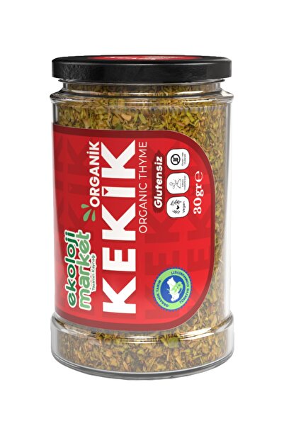Ekoloji Market Organik Kavanoz Kekik 30 G