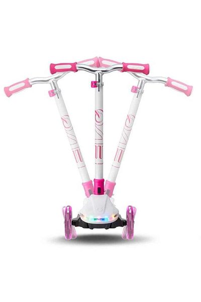 hak-iş oyuncak Evo 3 Wheel Color Burst Lighted Scooter