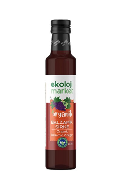 Ekoloji Market Organik Glutensiz Doğal Fermentasyon Balzamik Sirke 250 ml