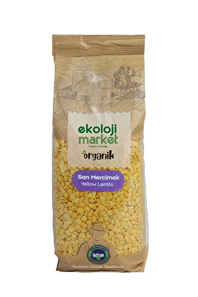 Ekoloji Market Organik Glutensiz Sarı Mercimek - 750 gr