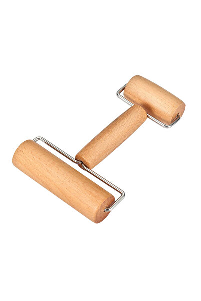 awwaline Sucitor pentru aluat, Awwaline, tip rolă, 2 capete din lemn