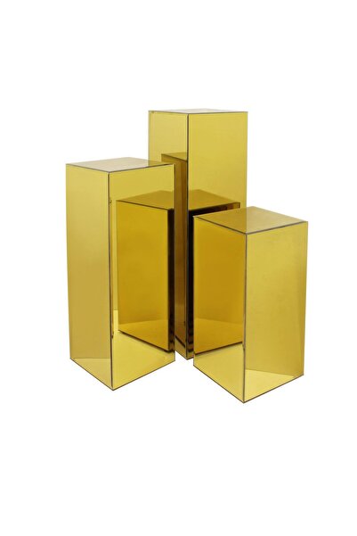 Lamsit Ibdaa عربة أكريليك متعددة الاستخدامات، عربة تخزين متعددة الوظائف بعجلات (3 طبقات)