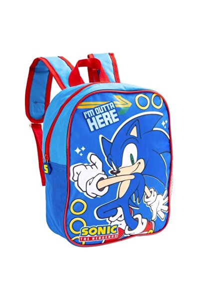 Disney Kindergarten Backpack Sonic SON12001_9, 1 compartment, 32x26x10 cm