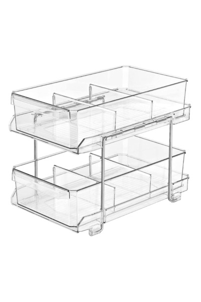 Elindor Organizator universal ®, Dulap sub chiuvetă, Sertare, Depozitare, Plastic, 31 × 23 × 19