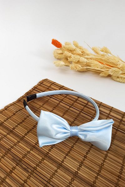 DM ONLINE Baby Blue Bow Maternity Crown
