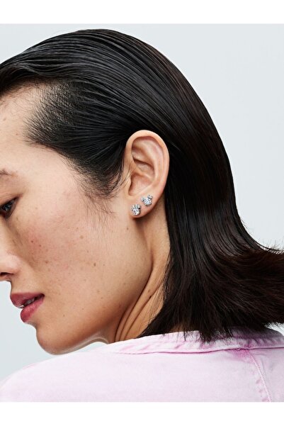 Pandora Sparkling Disney Mickey and Minnie Mouse Earrings - 925 Sterling Silver