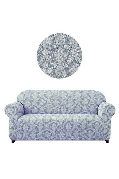 BOSTAN Jacquard Sofa, Sofa, Sofa Bed Cover Shawl Pattern Flexible Skirtless for 3 Seater Sofa