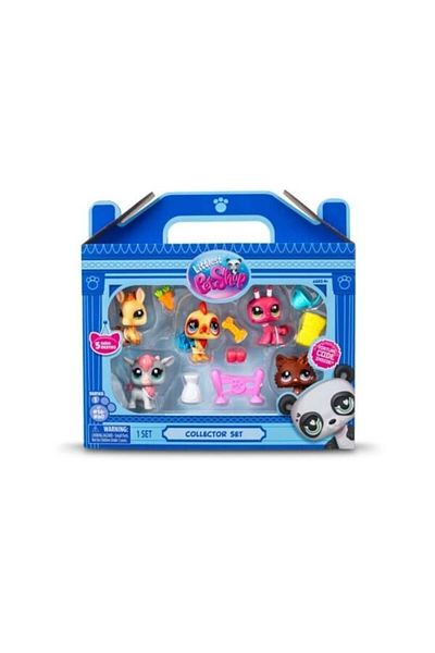 Littlest Pet Shop Set de figurine Collector Farm Besties, Littlest Pet Shop, multicolor