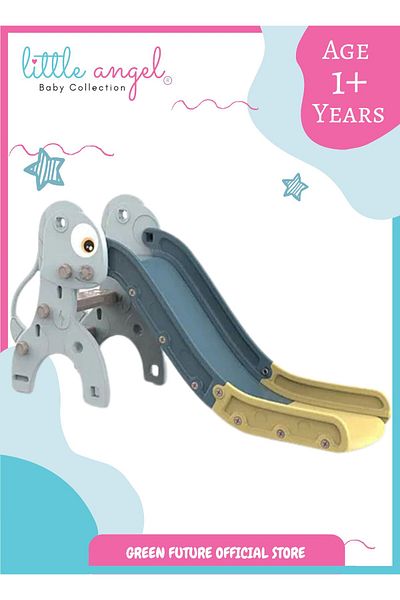 LITTLE ANGEL - Kids Toys Animal Slide - Yellow