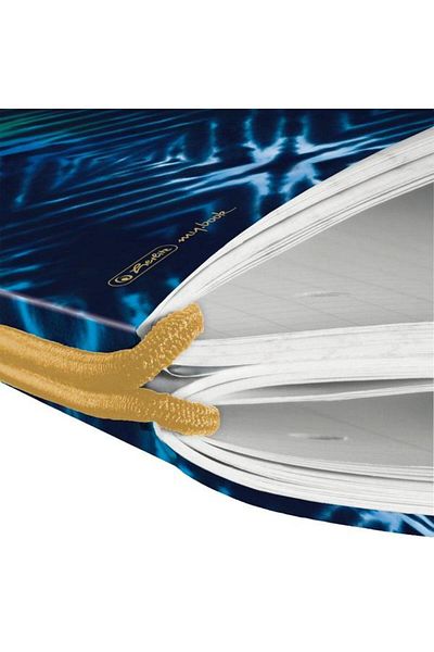 Herlitz Caiet MyBook Flex, fișiere 2 x 40, 80 g/mp, dicționar și matematică, New Batik Fearless