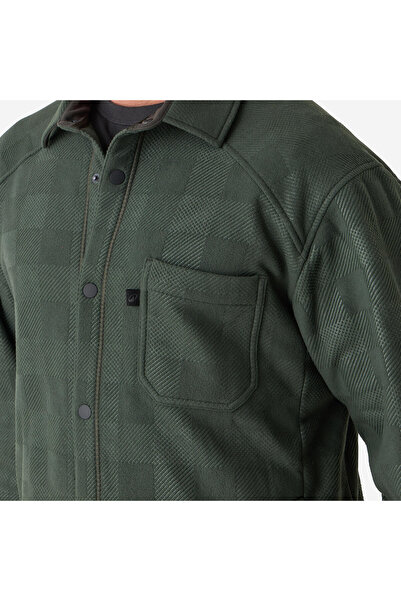 Decathlon Solognac Men's Long Sleeve Lumberjack Shirt - Green - Hunting & Nature Observation - 100