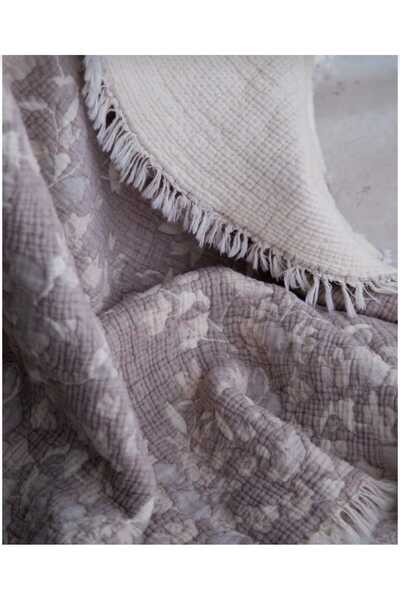 Apricitas HOME Marbella Beige Bedspread Set Double