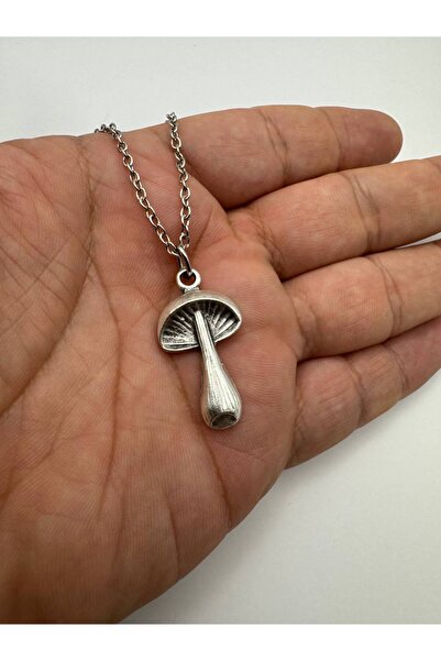 Yuchicly Single Mushroom Figured Necklace for Women and Men – Yuchicly, Zamak...