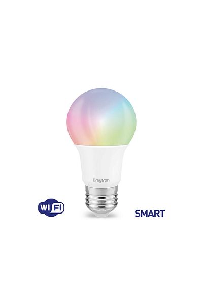 Braytron Bec LED BEW SMART WIFI A60 806LM E27 HomeC 9