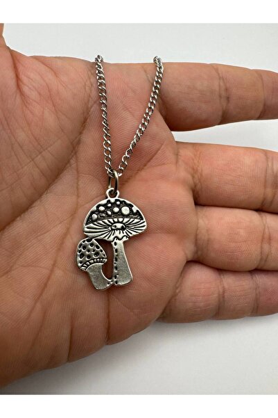 Yuchicly Spotted Twin Mushroom Figured Women's Men's Necklace – Yuchicly, Zam...