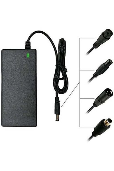 VTM Li-ion Charger 67.2V/2A with 5 Heads for Electric Scooters, Bicycles, Hoverboards, Scooters