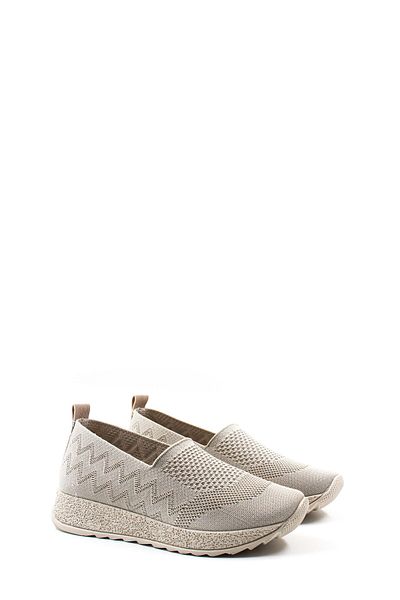 Ayakkabıhane Beige Comfortable Women's Casual Daily Shoes Ah1E6292615011106
