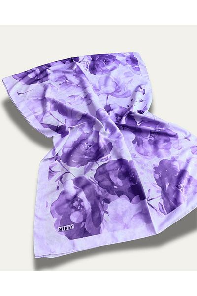 MİRAY Light comfortable cotton soft flower pattern nevada shawl