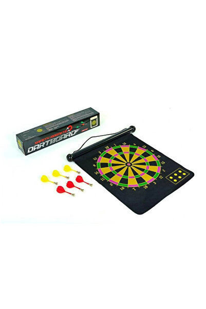 Toy Интерактивна магнитна настолна игра с дартс, 6 стрелички включени, 44,5x3...
