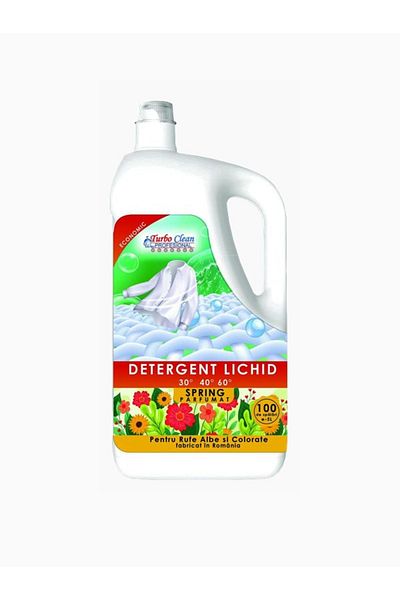 Turbo Clean Detergent Lichid Turbo Clean 5L Economic Spring